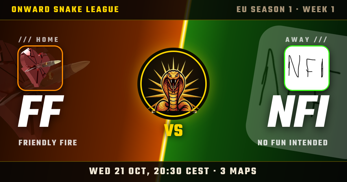 FF vs NFI · Onward Snake League